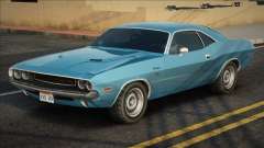 Dodge Challenger RT 1970 Blue for GTA San Andreas