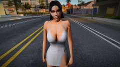White Outfit girl for GTA San Andreas