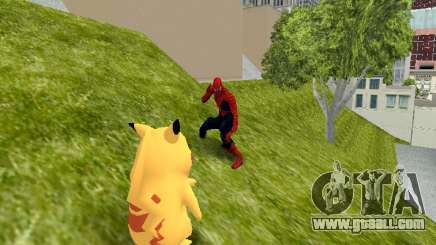 Pikachu from Super Smash Brothers Melee for GTA San Andreas