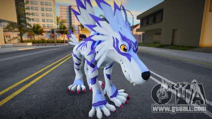 Garurumon for GTA San Andreas