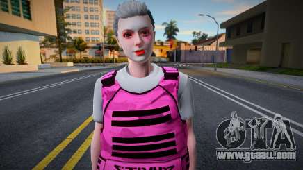 Skin Fivem Pinky Strapz Couple v1 for GTA San Andreas