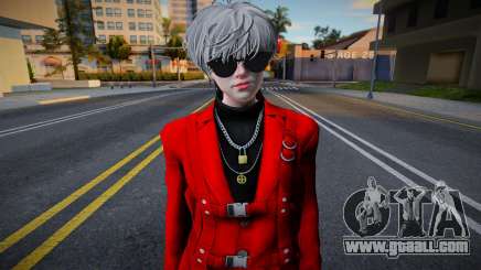 Skin Fivem Red Bound Blazer for GTA San Andreas