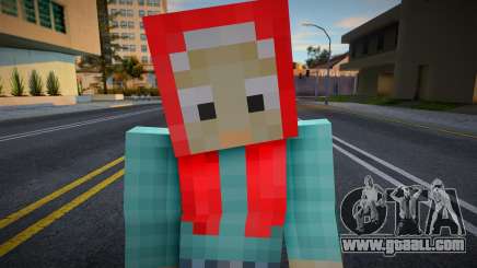 Cwfohb Minecraft Ped for GTA San Andreas