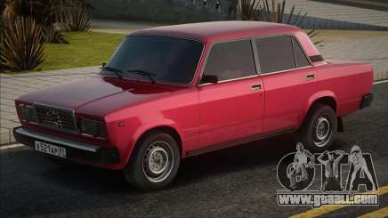 VAZ 2107 Red for GTA San Andreas