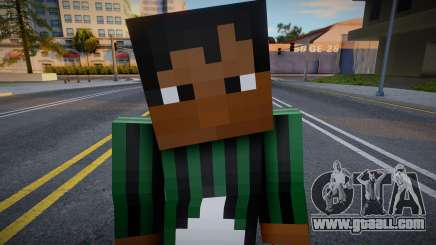 Fam2 Minecraft Ped for GTA San Andreas