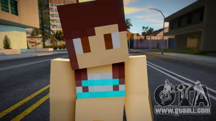 Hfybe Minecraft Ped for GTA San Andreas