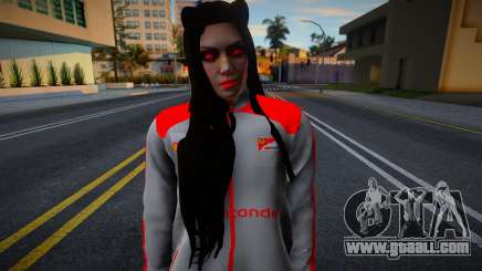 Skin Random 281 Girl for GTA San Andreas