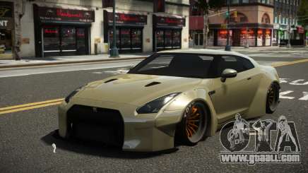 Nissan GT-R R35 X-Custom for GTA 4