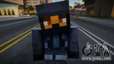 Swat Minecraft Ped for GTA San Andreas