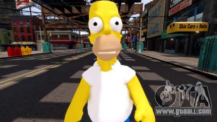 Homer Simpson for GTA 4