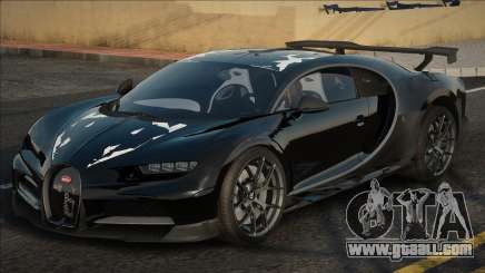 Bugatti Chiron Black for GTA San Andreas