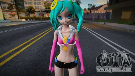 PDFT Hatsune Miku Pink Pops v4 for GTA San Andreas