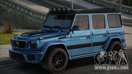 Mercedes-AMG G63 Mansory Blue for GTA San Andreas
