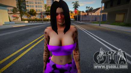 Skin Random 12 Girl for GTA San Andreas