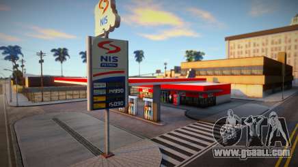 Nis Petrol Pumpa for GTA San Andreas