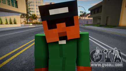 Ryder2 Minecraft Ped for GTA San Andreas