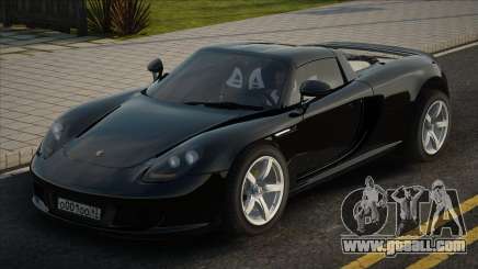 Porsche Carrera GT 2006 Black for GTA San Andreas