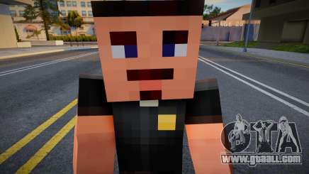 Hernandez Minecraft Ped for GTA San Andreas