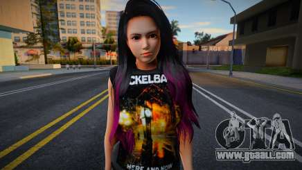 Kokoro Nickelback Fan for GTA San Andreas