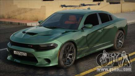 Dodge Charger SRT Hellcat Green for GTA San Andreas