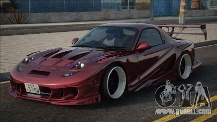 Mazda Rx7 Red for GTA San Andreas