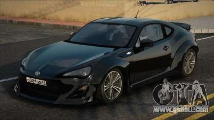 Toyota GT86 Black for GTA San Andreas