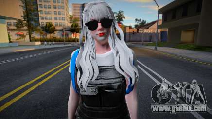 Skin Fivem Backpacker Girl for GTA San Andreas