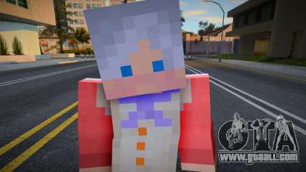 Hfost Minecraft Ped for GTA San Andreas