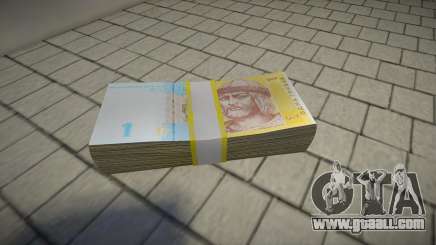 One Ukrainian hryvnia for GTA San Andreas