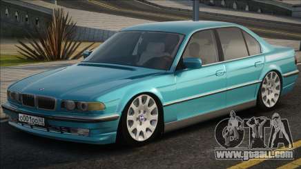 BMW E38 Blue CCD for GTA San Andreas