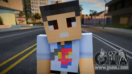 Omyst Minecraft Ped for GTA San Andreas
