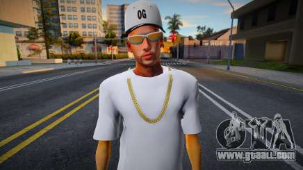 BAD BUNNY de blanco for GTA San Andreas