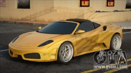 2008 - Ferrari F430 Scuderia Yellow for GTA San Andreas