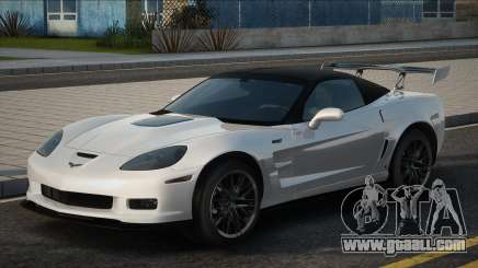 Chevrolet Corvette White for GTA San Andreas