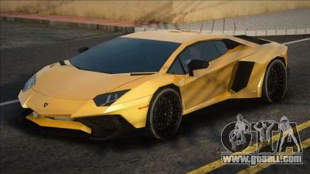 Lamborghini Aventador LP750-4 SV Yellow for GTA San Andreas