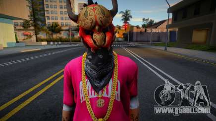 Skin Random Male 4 - Garena Free Fire for GTA San Andreas