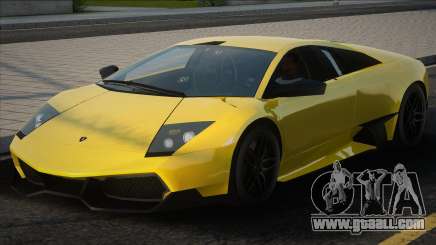 Lamborghini Murcielago Yellow Stock for GTA San Andreas