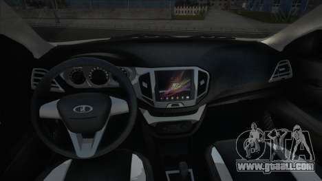 Lada Vesta Tuning White for GTA San Andreas