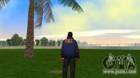 FBI Upscaled Ped for GTA Vice City
