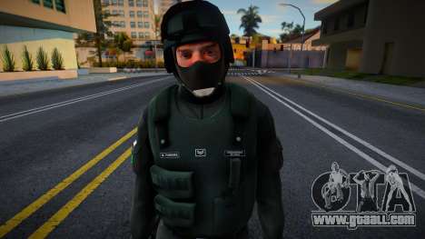 Uniformed Policeman 1 for GTA San Andreas