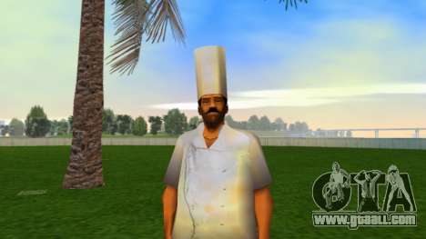 Chef Upscaled Ped for GTA Vice City