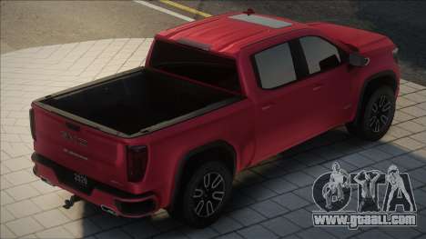 GMC Sierra AT4 2020 [Red] for GTA San Andreas
