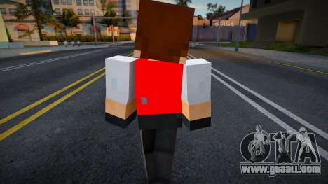 Wmyva Minecraft Ped for GTA San Andreas