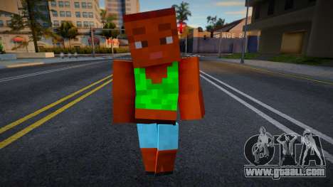 Kendl Minecraft Ped for GTA San Andreas