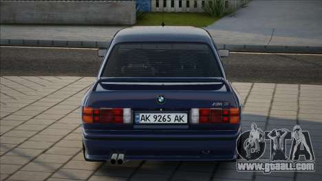 BMW M3 E30 UKR Plate for GTA San Andreas