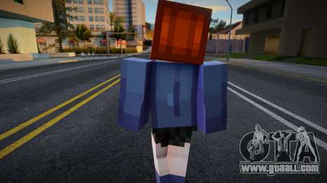 Wfyclot Minecraft Ped for GTA San Andreas