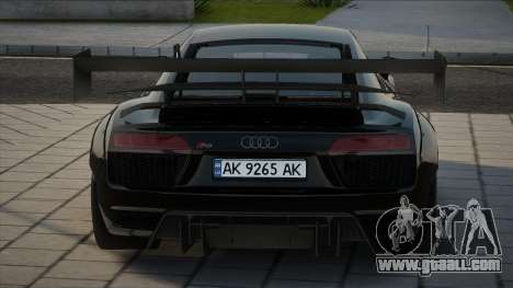 Audi R8 UKR Plate for GTA San Andreas