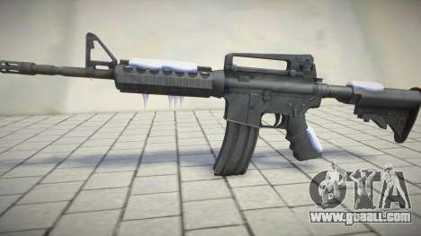 Winter Gun M4 for GTA San Andreas