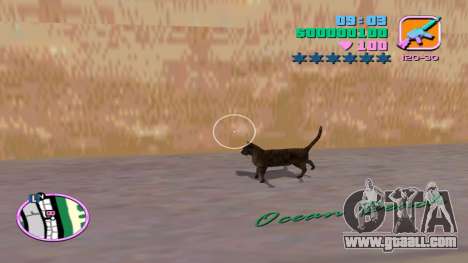 Brown Animated Cat By Faizan Gaming for GTA Vice City