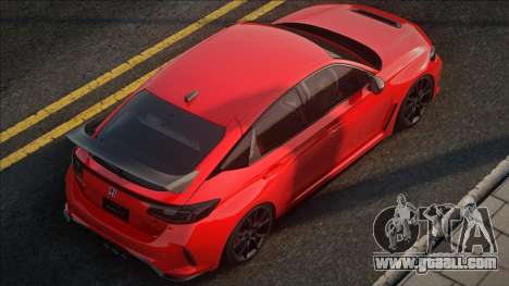 Honda Civic Oriel 2023 [Red] for GTA San Andreas